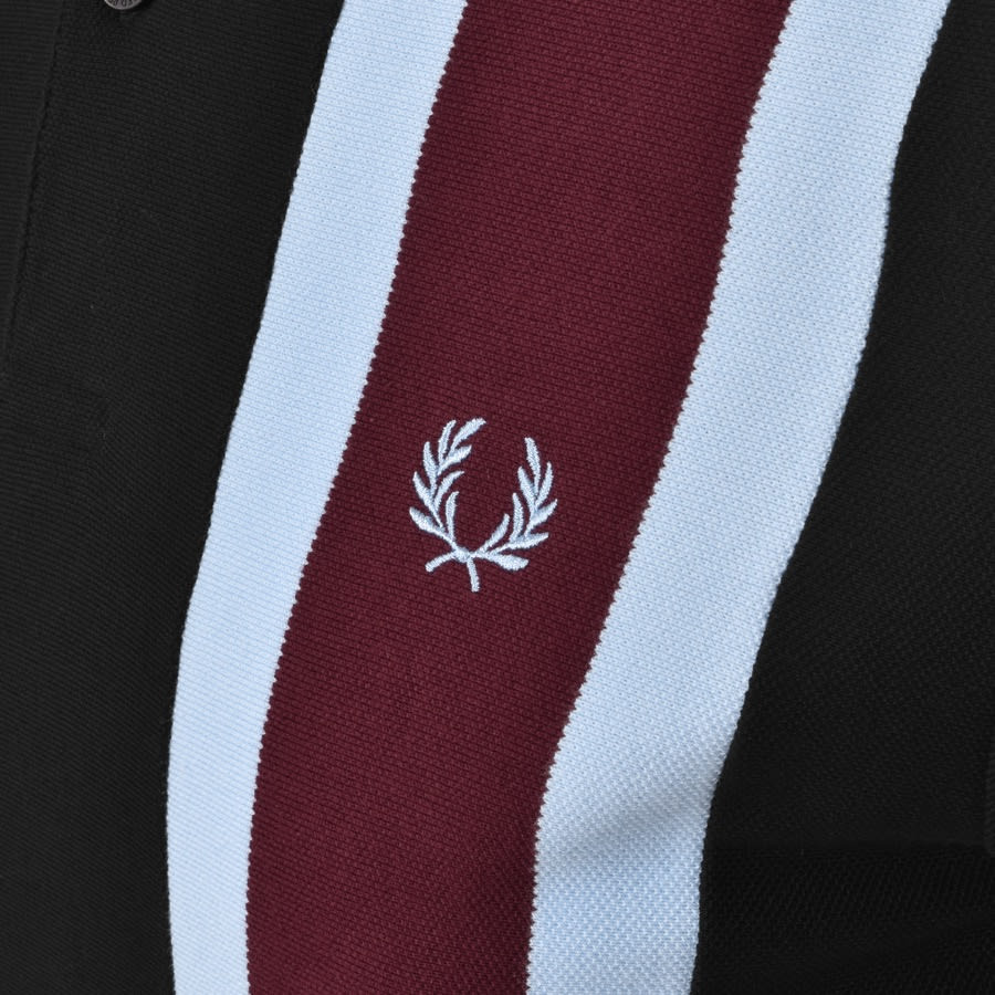 Alternative Image for ProductFred Perry Short Sleeve Polo T Shirt Black3